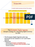 EC Presentation Digital Agenda Europe