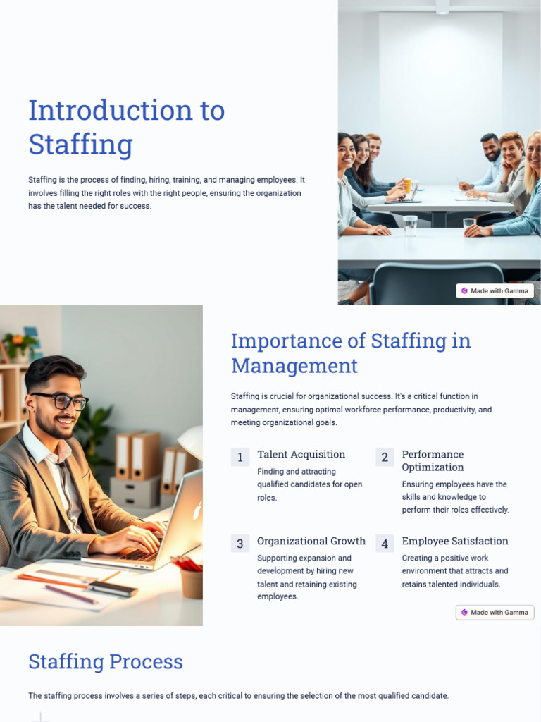 Introduction To Staffing | PDF