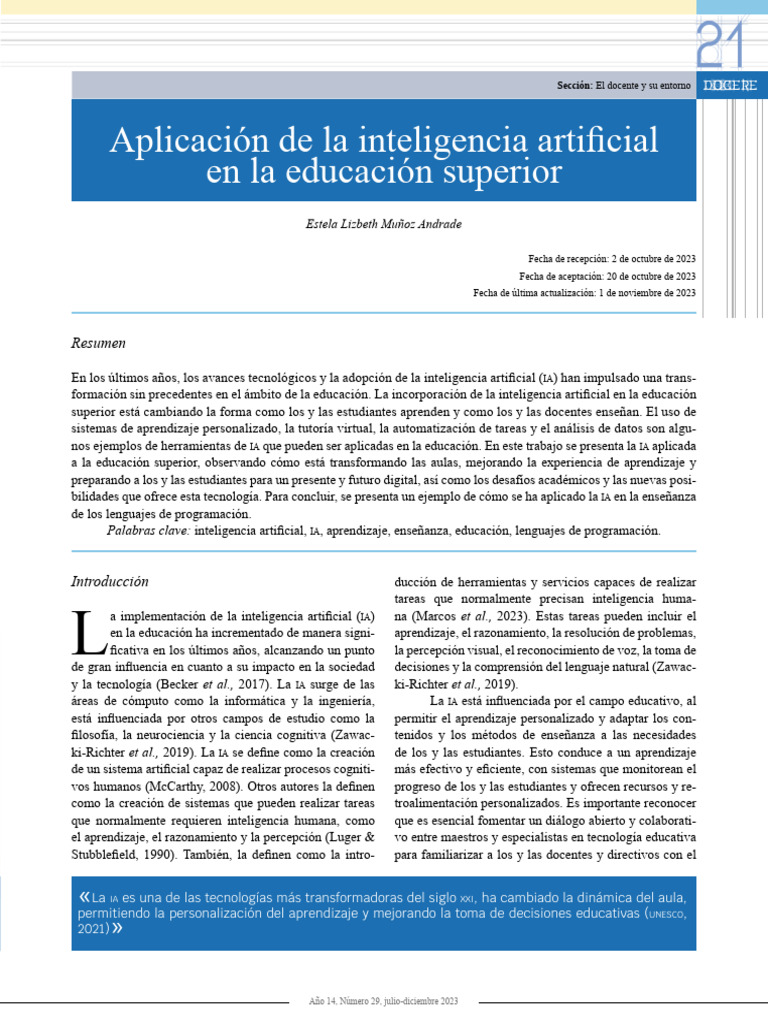 Revista Docere 29a Edicion-23-27 | PDF