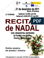 Concert Nadal Poster Programa