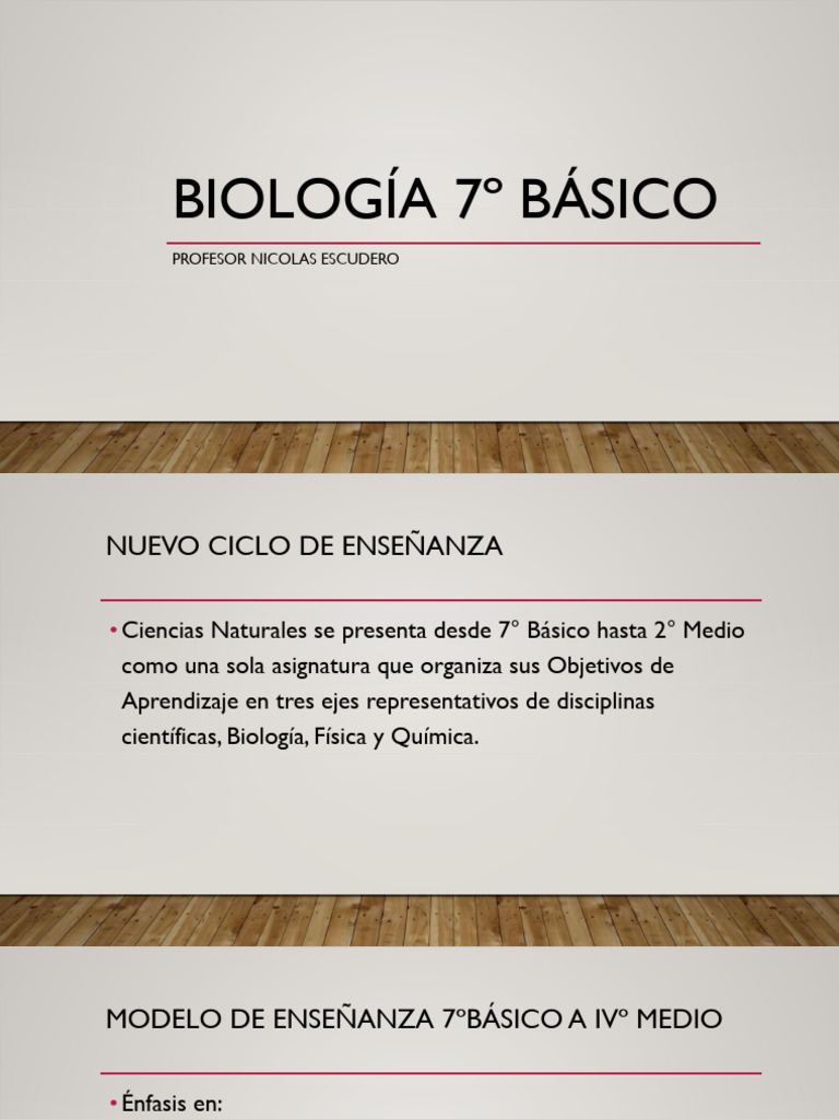 Biologia 7 Basico 1 | PDF