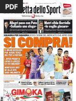 Gazzetta Dello Sport - 03/01/2012