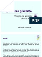 Organizacija Gradilista