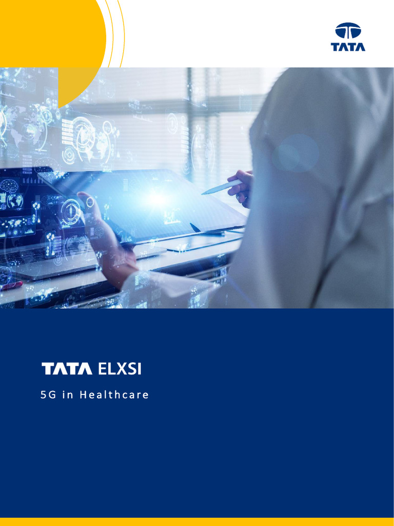 Tata elxsi whitepaper 5g in healthcare pdf