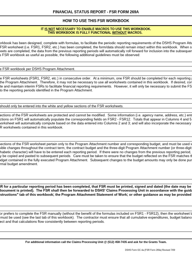 FSR269A07292009 | PDF