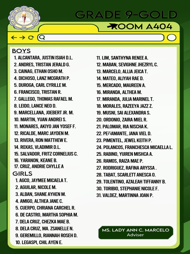 Grade 9 | PDF