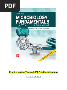 Microbiology Fundamentals A Clinical Approach 4th Edition Textbook