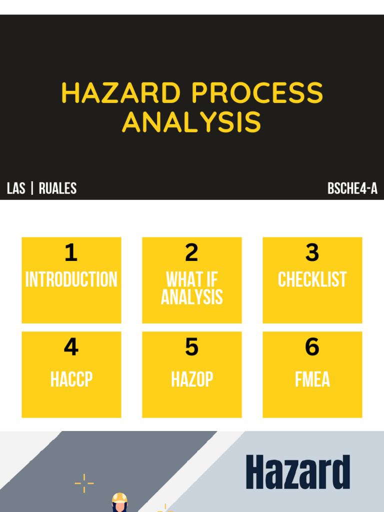 Hazard Process Analysis | PDF