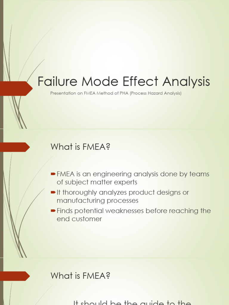FMEA | PDF