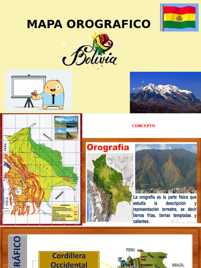 mapa hidrografico de bolivia luci | PDF