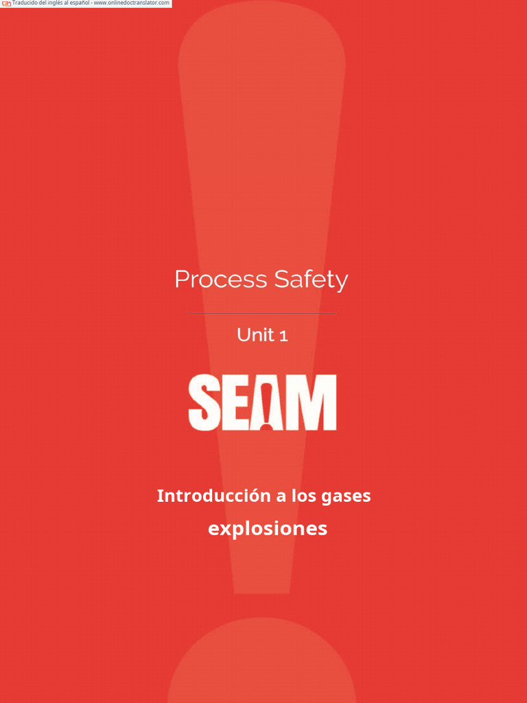 Part 4 - 1 Introduction To Gas Explosions - En.es | PDF