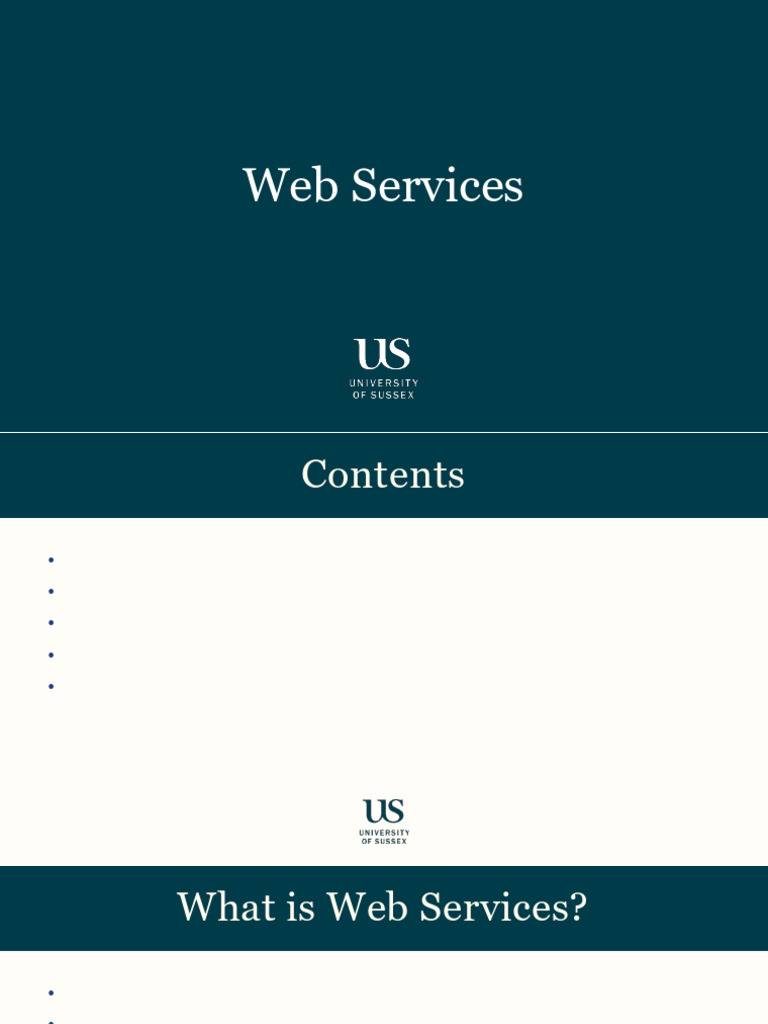 WebServices | PDF