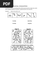 Abstract Reasoning Compound Rules