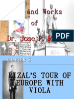 Rizal's European Tour with Viola