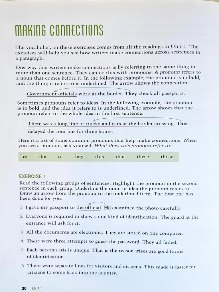Making Connections (W Key) | PDF