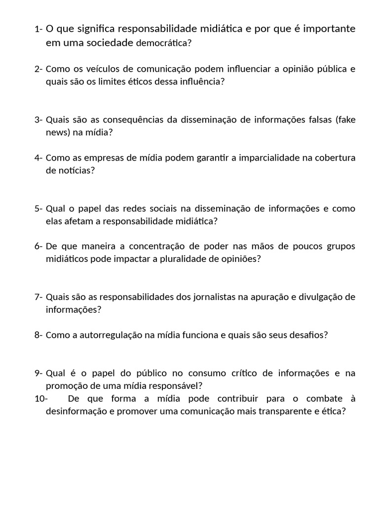 O Que Significa Responsabilidade Midiática e Por Que É Importante em ...