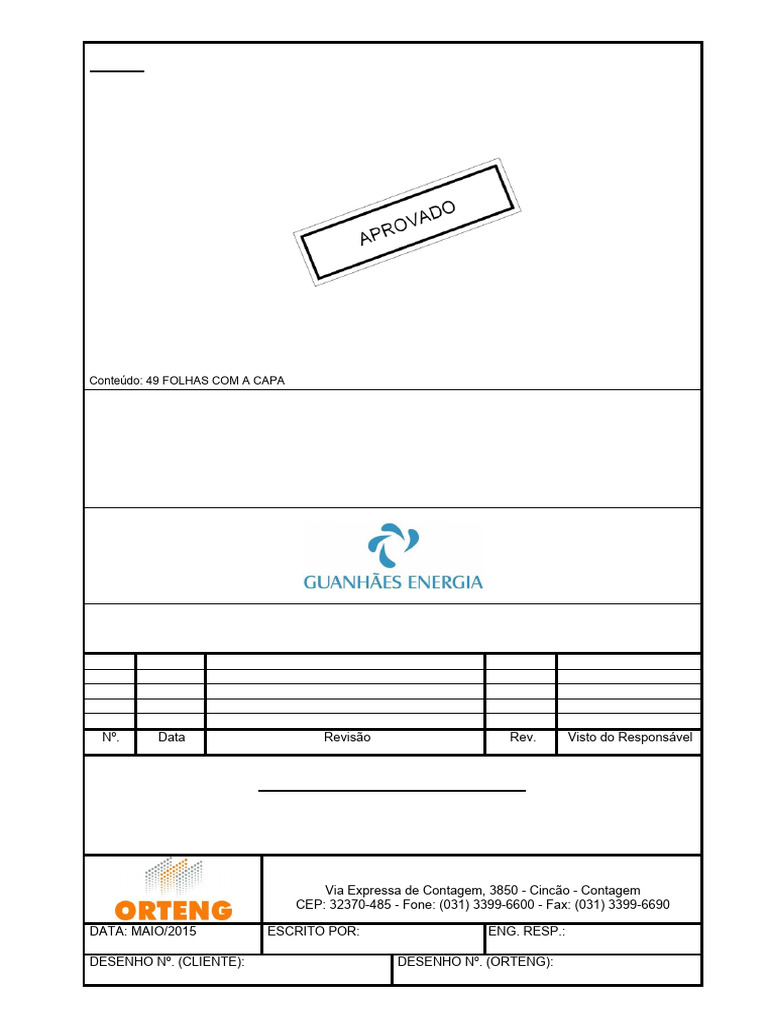 Estudo de Proteção - PCH | PDF