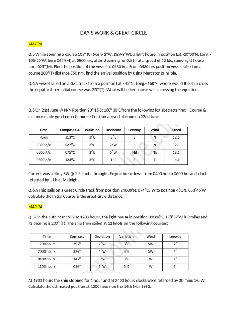 Days Work and GC | PDF