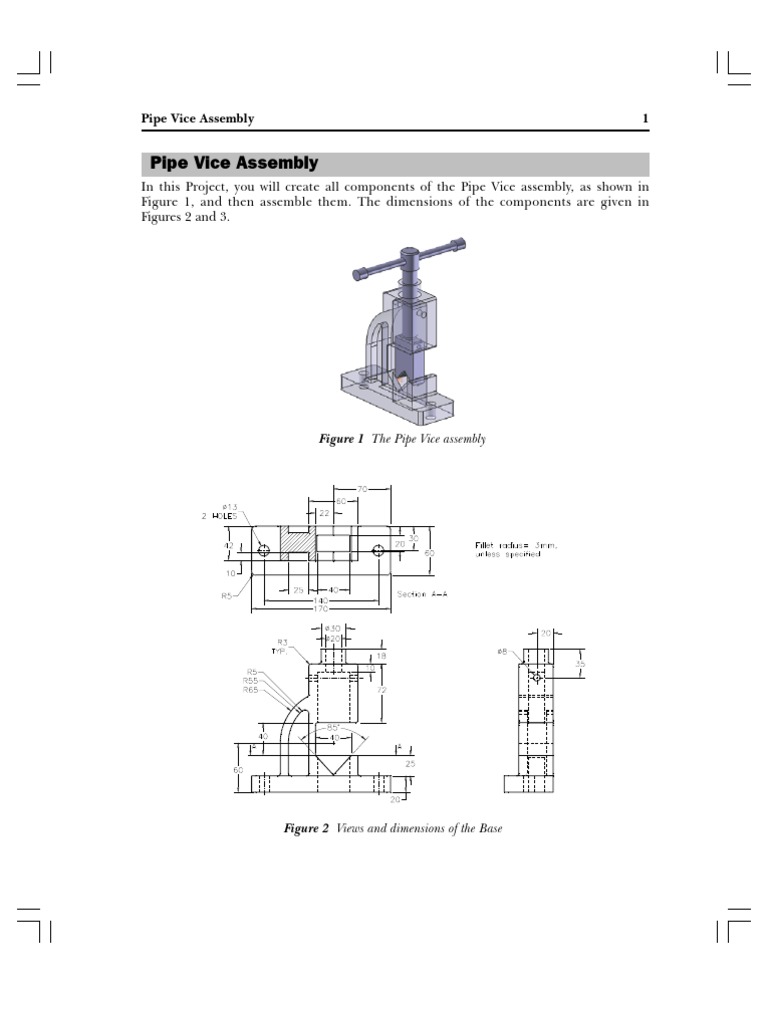 Pipe Vice Assembly PDF Nature