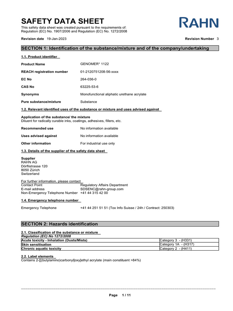 Genomer 1122 | PDF