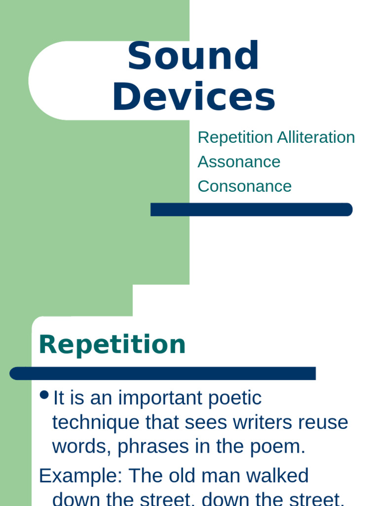 Consonance Assonance | PDF