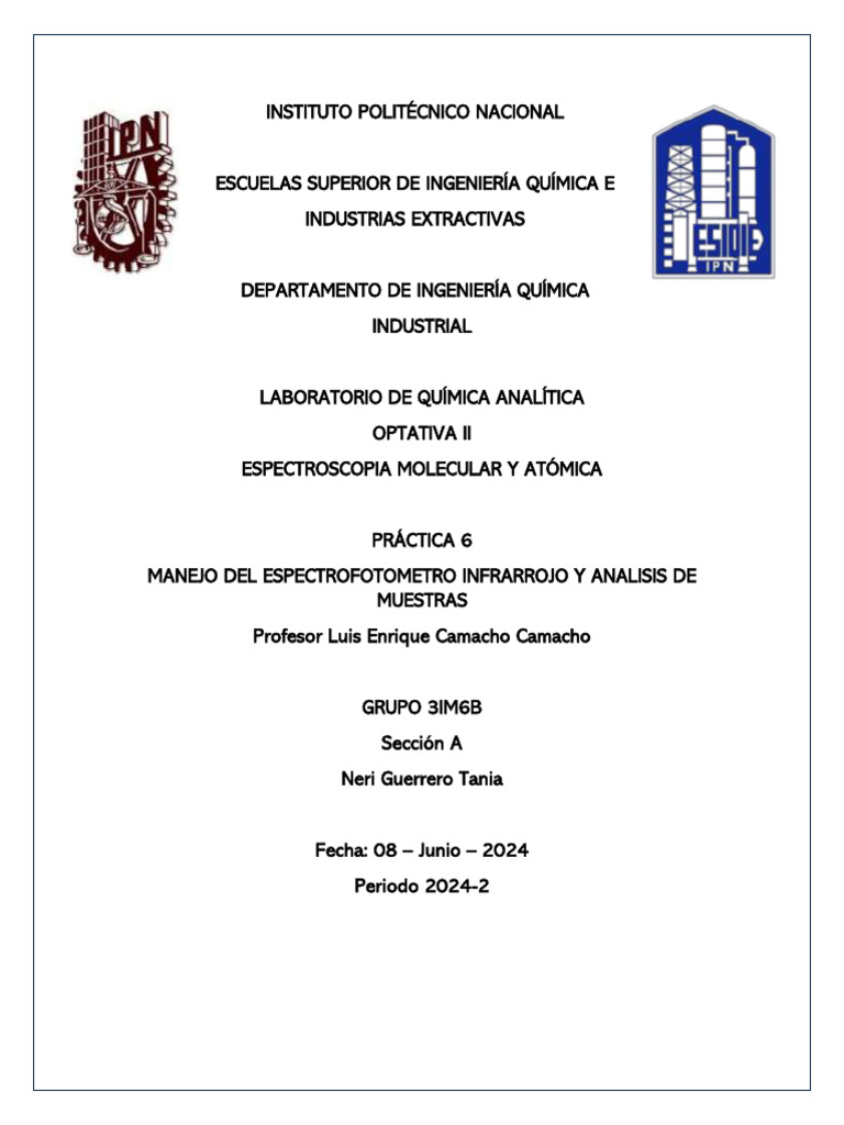 Practica 6 Optativa II ESIQIE | PDF