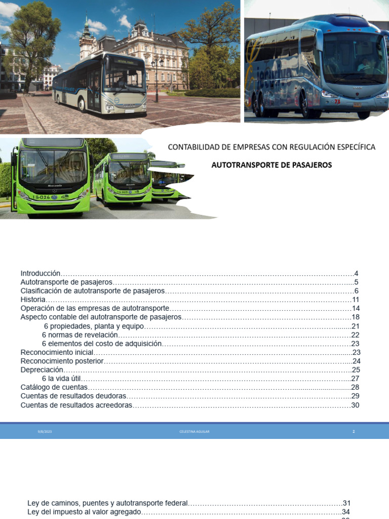 Ejemplo Practico de Auto Tranporte de Pasajeros | PDF