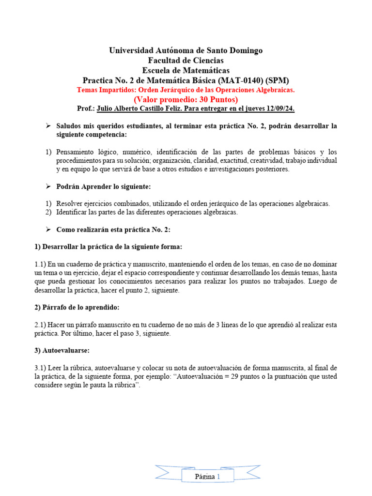 102 Practica No. 2 de 2024 20 SPM | PDF