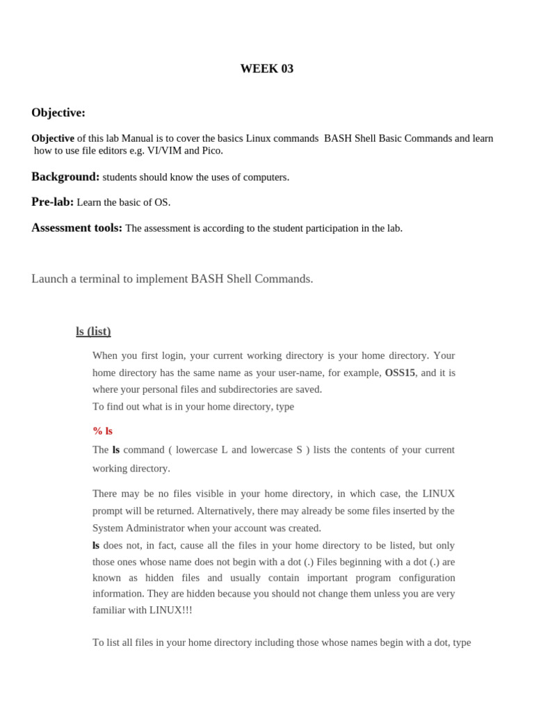 Os Week 03 | PDF