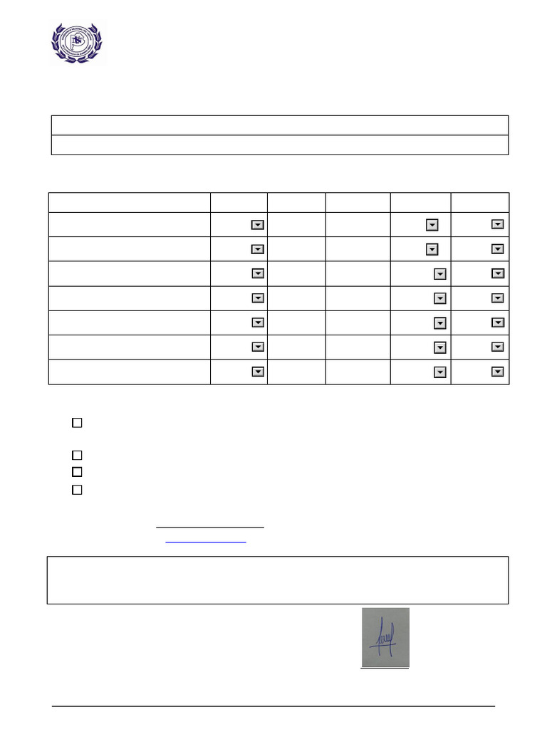 Form DGRH 004 | PDF