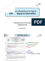 CM1 - MC-II3 - Signal Et Information