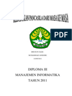 Download MAKALAH PENDIDIKAN PANCASILA by Candris Wibowo SN77027606 doc pdf