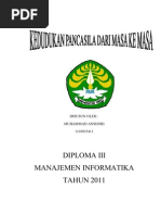 Download MAKALAH PENDIDIKAN PANCASILA by Candris Wibowo SN77027606 doc pdf