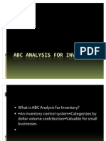 ABC Analysis For