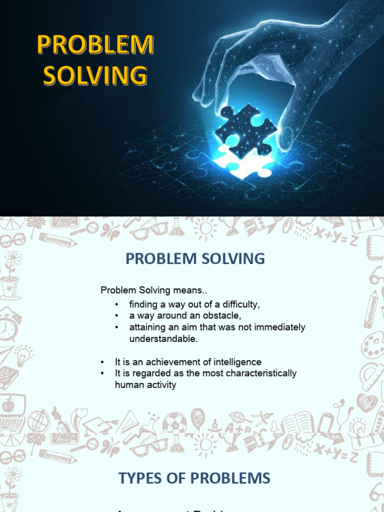 Problem Solving | PDF