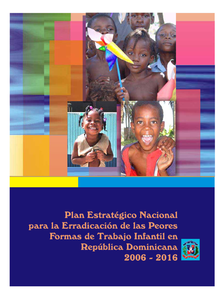 Plan Estrategico para La Erradicacion Del Trabajo Infantil en Republica ...