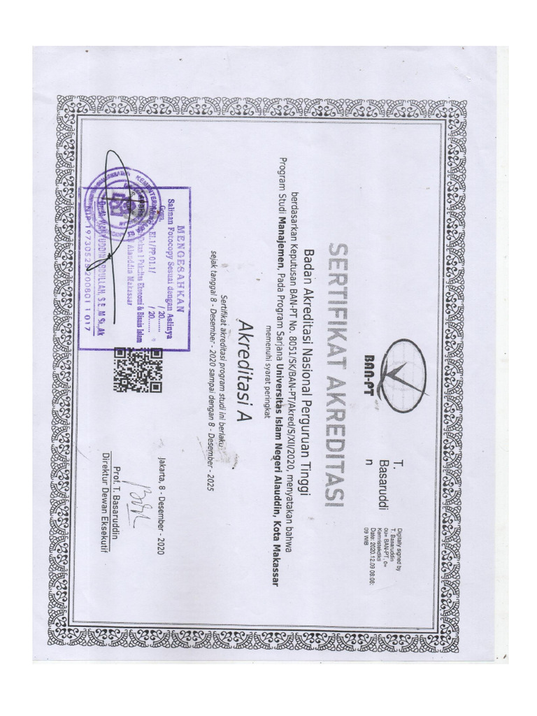 Akreditasi Program Studi Pdf