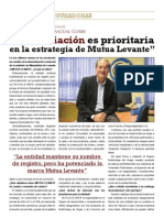 Entrevista A Javier Pascual Corbi Director de Mutualidad de Levante Por La Revista Mediadores de Seguros