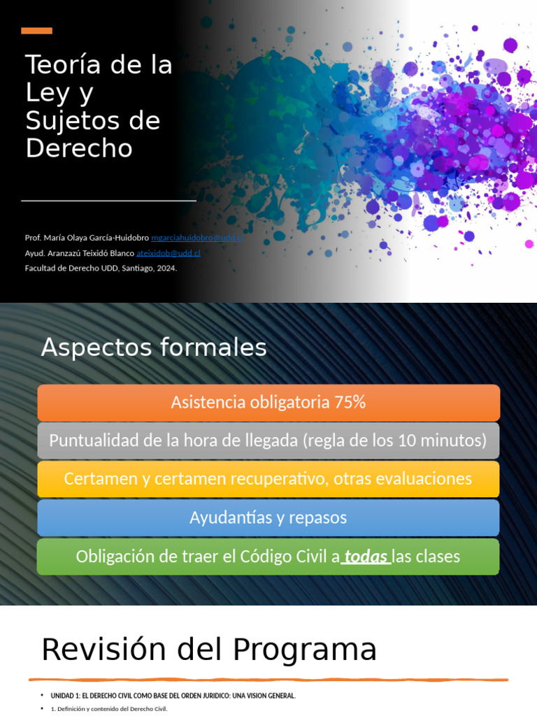 1.teoría de La Ley y Sujetos, Aspectos Formales 24 | PDF