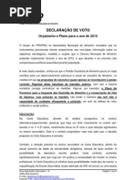 Almeirim - 20111230 - DECLARAÇÃO_DE_VOTO - Orçamento e PPI 2012