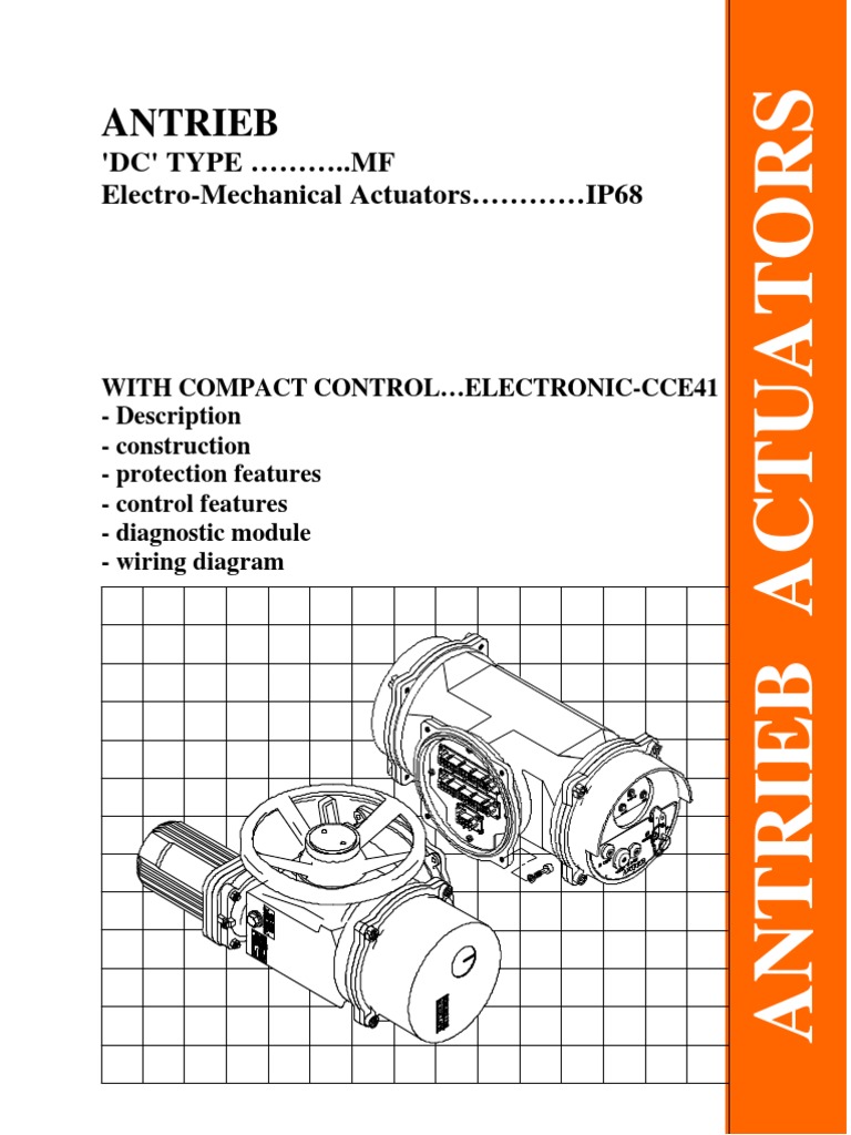 Actuator With Integral Control PDF Electrical Connector Switch