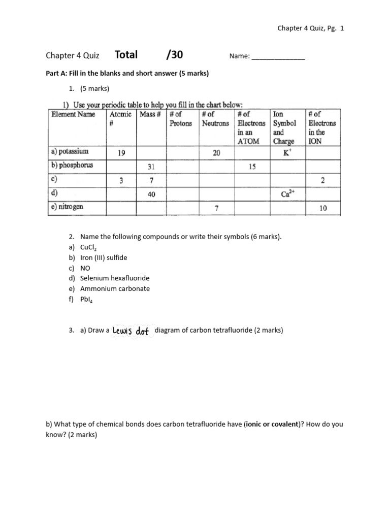 Chapter 4 Quiz V3.Docx 2 | PDF