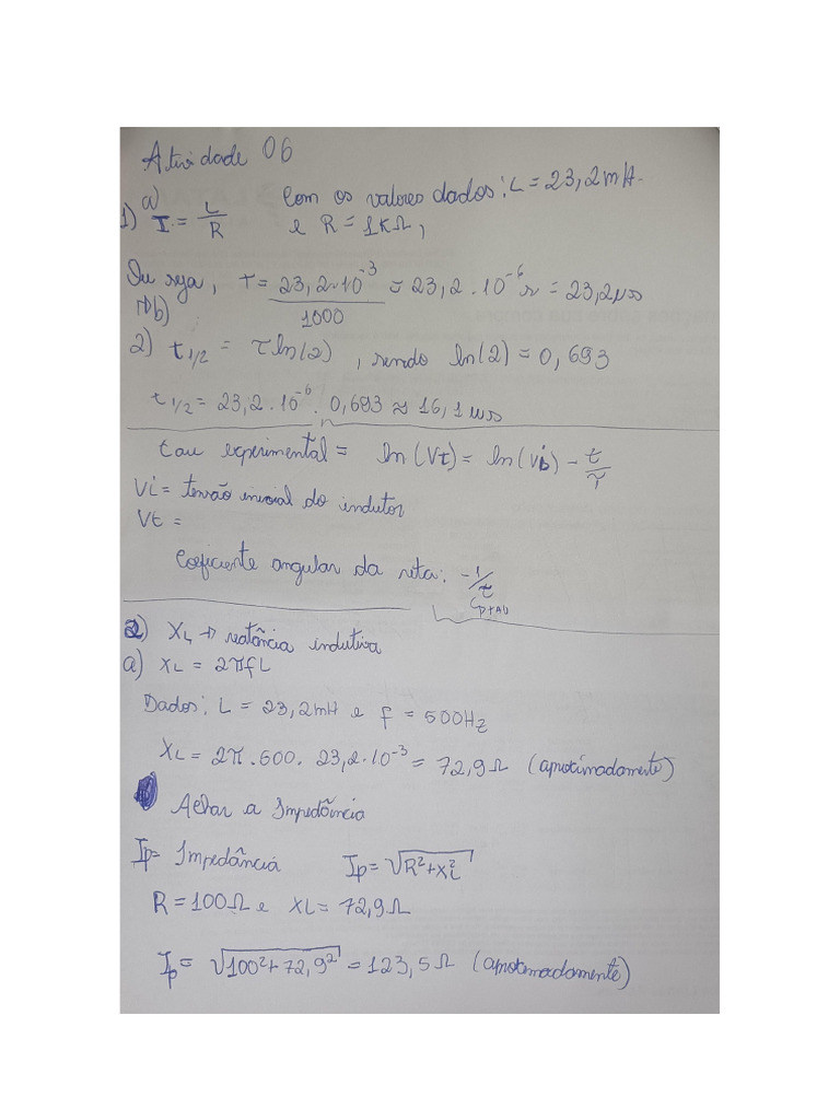 Atividade 06 | PDF