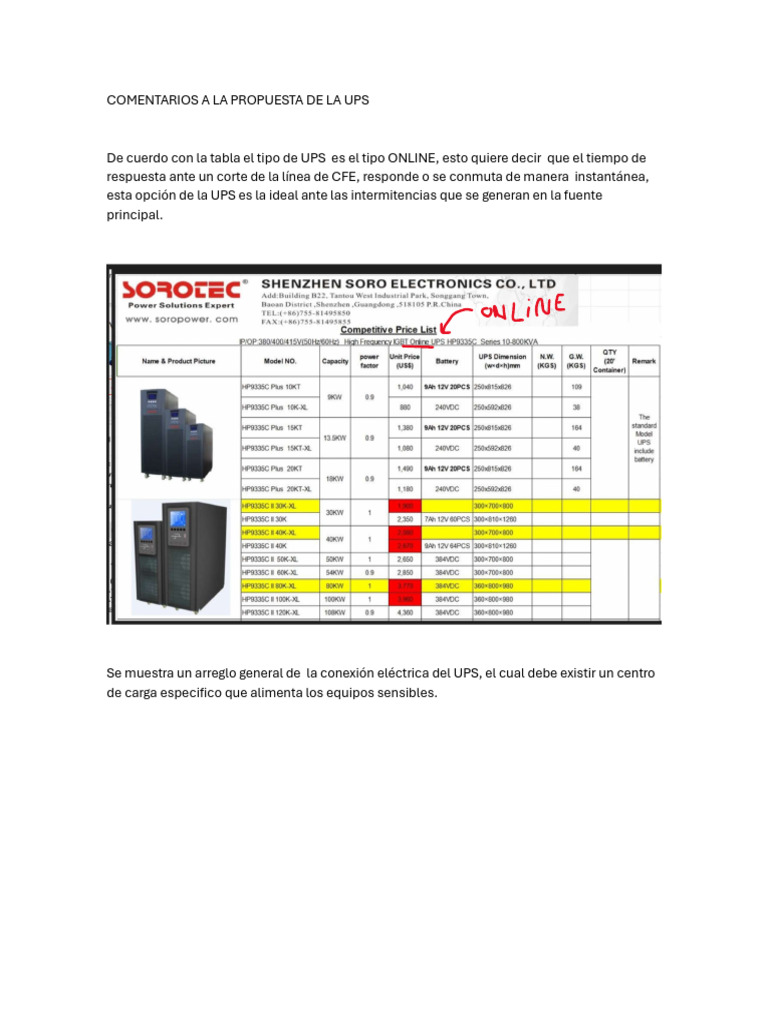 Ups | PDF