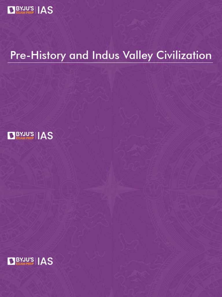 Ancient History Module 1 Pre History and Indus Valley Civilization ...