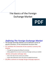 The Basics of The Foreign Exchange Market