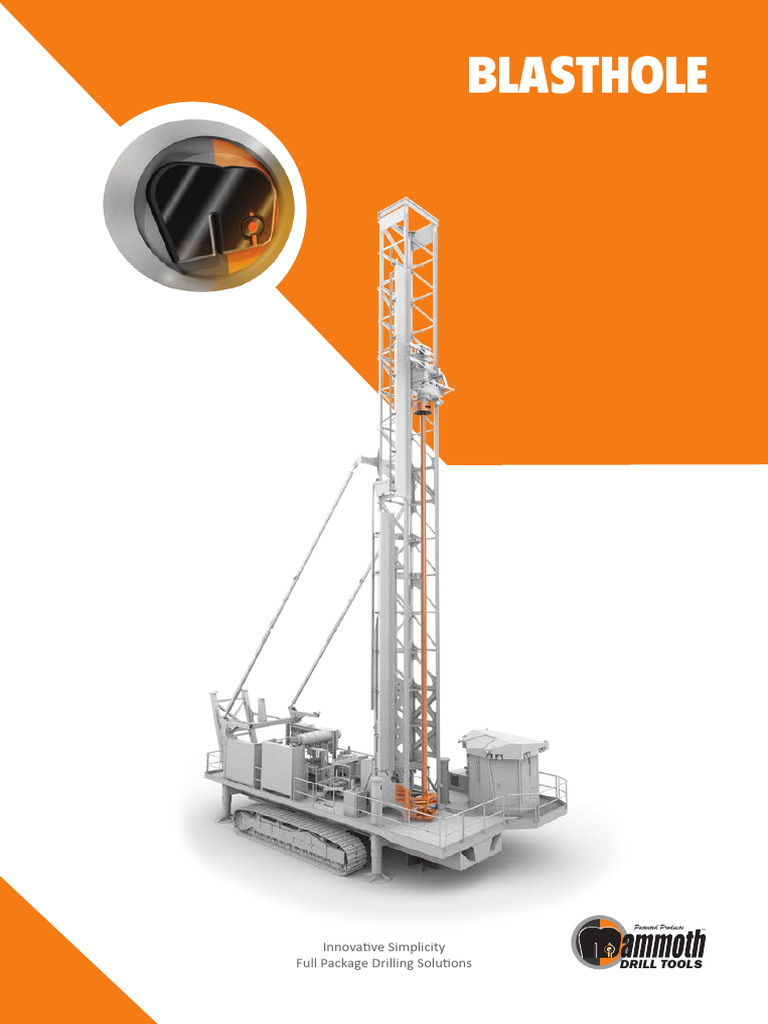 Blasthole Drilling - Hole Sweeper Booklet | PDF | Drill | Business