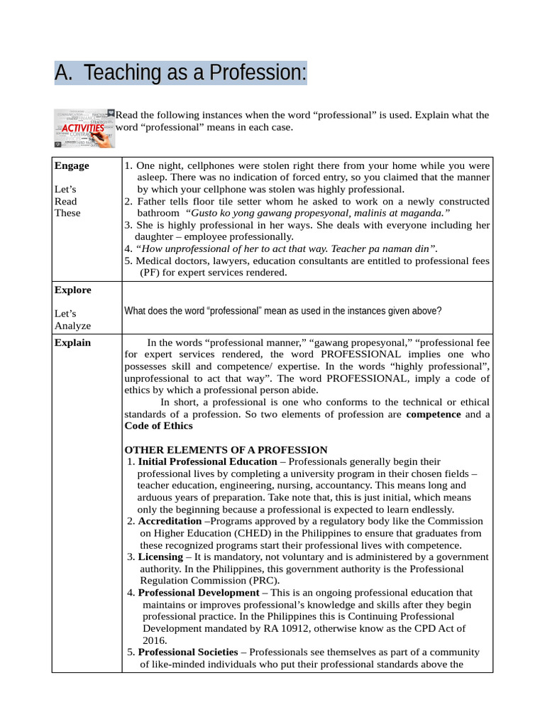 Educ. 203 Lesson 1 2 | PDF