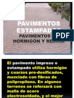 PAVIMENTOS ESTAMPADOS