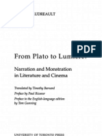 ANDRE GAUDREAULT - From Plato to Lumière~ Narration and Monstration in Literature and Cinema